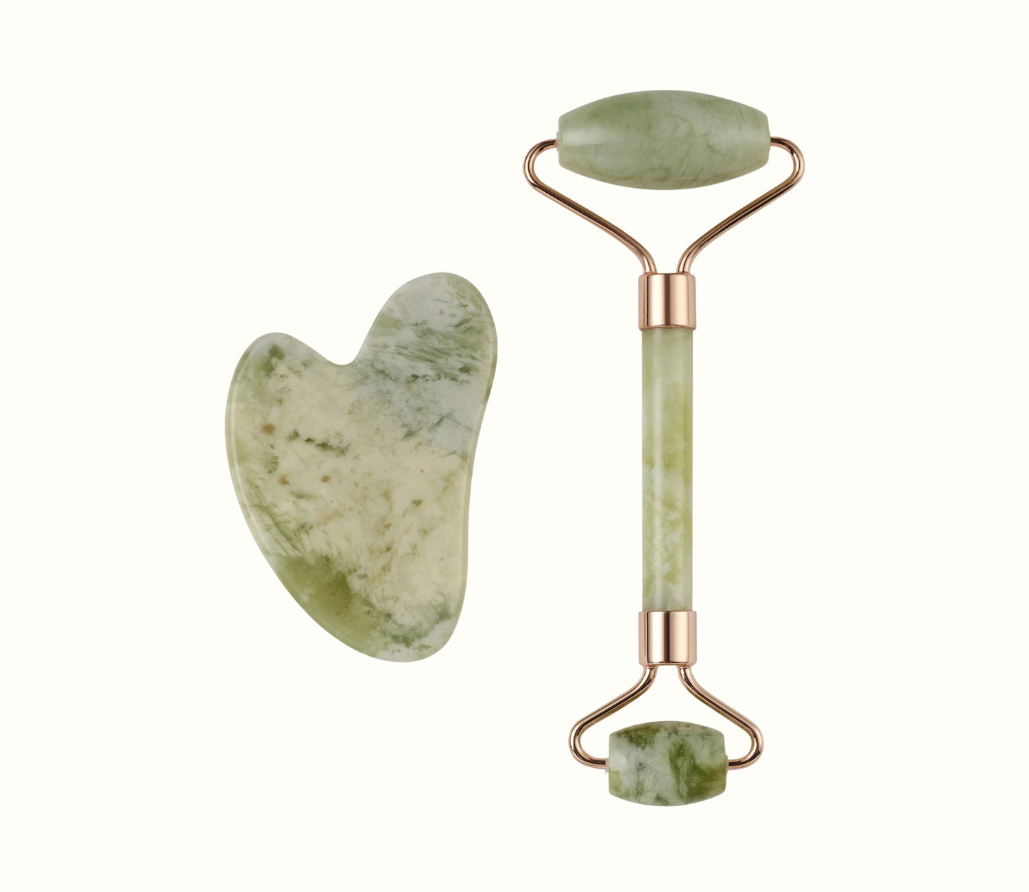 Gua sha in giada +roller